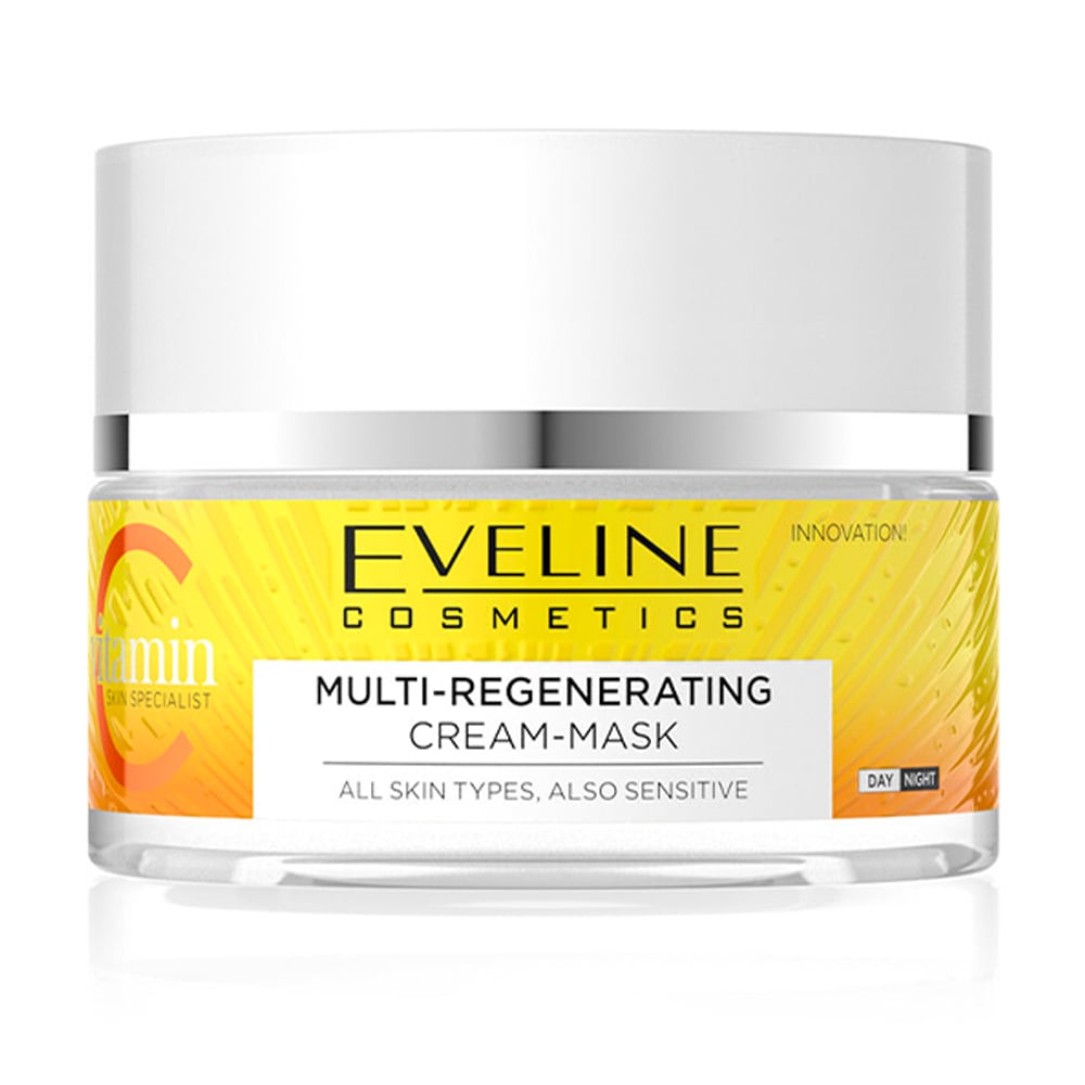 Уцінка! Крем-маска для обличчя Eveline Cosmetics Vitamin C Skin Specialist Multi Regenerating, 50 мл